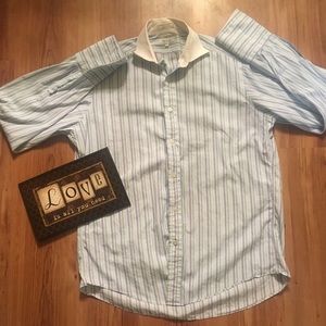 Faconnable men’s L/S button-up shirt XL